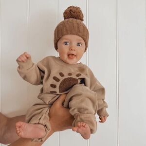 Small shop sun sweatshirt brown / tan VGUC 18 months